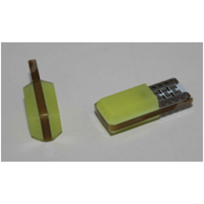 Светодиод T10 NEW COB-2PC 12V БЕЛЫЙ V0459