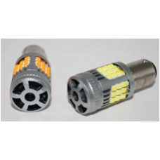 Светодиод 1157-3030-36SMD-18W! CANBUS с вентилятором 10-30V V0475 White (БЕЛЫЙ)