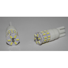 Светодиод T10-3014-30SMD-CERAMIC 12V белый V0498