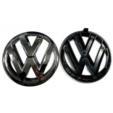 Эмблема Volkswagen Golf 6 перед хром диаметр 13,5см (штырь)