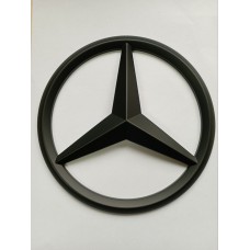 Эмблема Mercedes-Benz чёрная 18,5см (скотч)