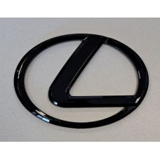 Эмблема Lexus чёрная длина 13см, высота 9см (скотч)