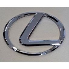 Эмблема Lexus хром длина 10см, высота 7см (скотч)