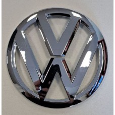 Эмблема Volkswagen Polo 2009-2014г. хром Ø11см зад 35D853630 (штырь)