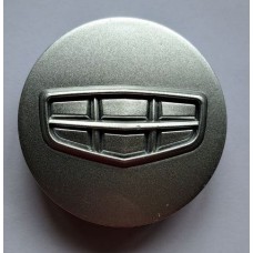 Geely (59x55x16) Колпачок на ступицу литого диска СЕРЕБРО серия 350