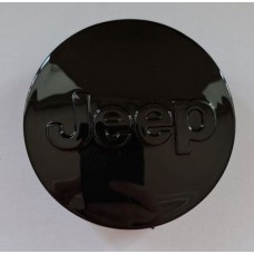 Jeep (55x47x19) Колпачок на ступицу литого диска ЧЁРНЫЙ серия 350