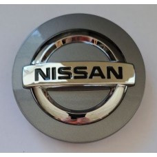Nissan Колпачок на ступицу литого диска ГРАФИТ+ХРОМ (85x77x18) серия 800