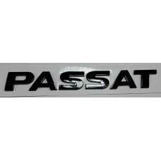 Надпись Passat большая премиум чёрная длина 19см высота 2,5см (скотч)