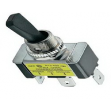 Тумблер однополюсный  ON-OFF со свето-диодной LED подсветкой (12В 20А (3c) GREEN (зелёный) Q069