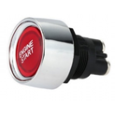 Светодиодная кнопка запуска двигателя с подсветкой 50A RED (красный) Q064