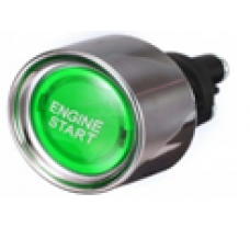 Светодиодная кнопка запуска двигателя с подсветкой 50A GREEN (зелёный) Q066