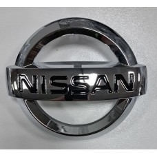 Эмблема Nissan хром длина 13см высота 11см (штырь)