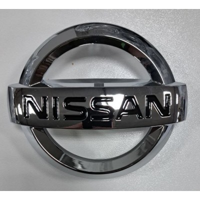 Эмблема Nissan хром длина 13см высота 11см (штырь)