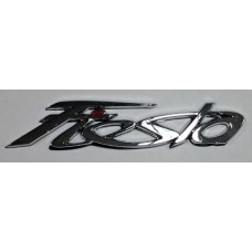 Надпись Ford Fiesta курсив длина 14см высота 3см (скотч)