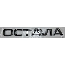 Надпись Octavia новая длина 18см высота 2,3см (скотч)