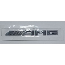 Надпись AMG хром пластик длина 18,5см высота 2см
