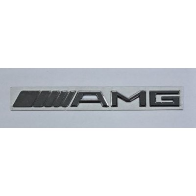 Надпись AMG хром премиум длина 20,5см высота 2см