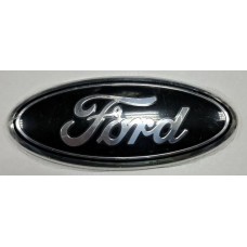 Эмблема Ford черный+хром ринг длина 17,5см высота 7,5см (скотч)