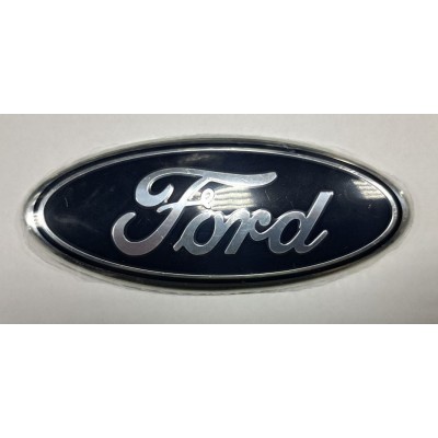 Эмблема Ford синий длина 22,5см высота 8,5см пустой