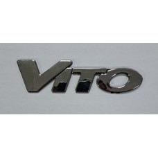 Надпись VITO старая длина 15,5см высота 4см