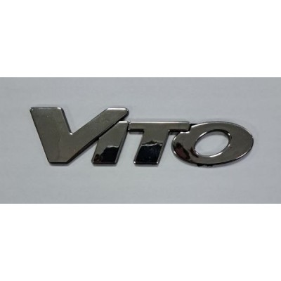 Надпись VITO старая длина 15,5см высота 4см
