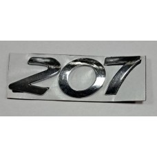 Надпись Peugeot 207 (скотч)
