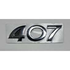 Надпись Peugeot 407 (скотч)