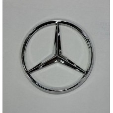 Эмблема Mercedes-Benz хром 18см (ножки)