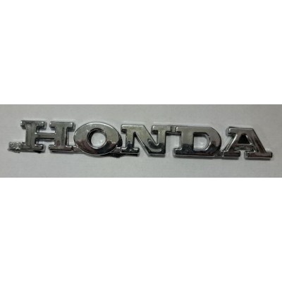 Надпись Honda хром дешевая длина 13,5см ширина 1,5см