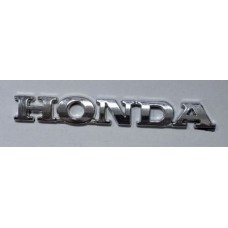 Надпись Honda хром дешевая длина 14,5см ширина 1,8см