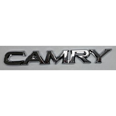 Надпись Toyota Camry хром длина 16см высота 2см (скотч)