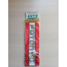 Вымпел "FOTON" (бахрома), красный фон, 5,5х20 см 08987