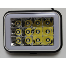 Фара рабочего света 12LED-36W с кольцом 12-80v 100mm*70mm*38mm B026 Фара рабочего света 12LED-36W с кольцом 12-80v 100mm*70mm*38mm B026