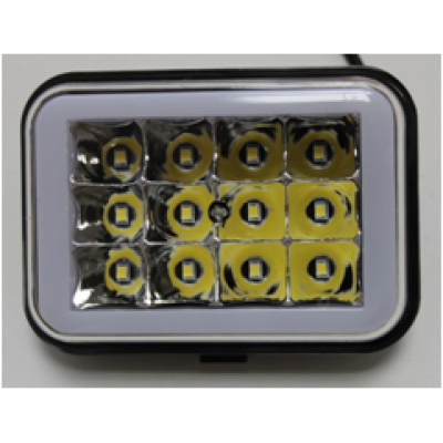 Фара рабочего света 12LED-36W с кольцом 12-80v 100mm*70mm*38mm B026