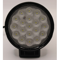 JR-19SMD-40W Фонарь светодиодный круглый 12-24V диаметр 105 толщина 38mm (супер-яркий) БЕЛЫЙ FLOOD K160