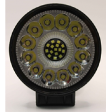 JR-27SMD-40W Фонарь светодиодный круглый 12-24V диаметр 107mm толщина 38mm (супер-яркий) БЕЛЫЙ COMBO K161