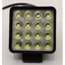 JR-16*4SMD-60W Фонарь светодиодный 12-24V 105mm*105mm*38mm (супер-яркий) БЕЛЫЙ FLOOD K162