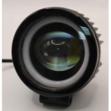 JR-30W-LENS Фонарь светодиодный круглый 12-24V диаметр 92mm толщина 50mm 3 режима: БЕЛЫЙ spot/ЖЁЛТЫЙ spot/БЕЛЫЙ кольцо K164