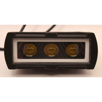 JR-N-30W Фонарь светодиодный 9-36V 120mm*50mm*45mm 4 режима:WHITE(белый)spot/YELLOW(жёлтый)spot/W+Y(белый+жёлтый)spot/WHITE(белый)кольцо K167
