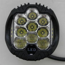 Фонарь светодиодный 12-60V 30W COMBO 3" WHITE COMBO(белая комбинация)/YELLOW(желтый)габарит диаметр 75mm толщина 35mm