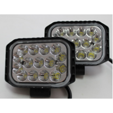 Фонарь светодиодный 15LED 45W/20W 12-80V 115mm*80mm*40mm (комплект - 2 шт)