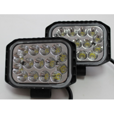 Фонарь светодиодный 15LED 45W/20W 12-80V 115mm*80mm*40mm (комплект - 2 шт)
