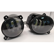 FG5e-Cd Противотуманные фары для Лада Гранта, Калина 9-32V 5LENS (компл - 2шт) 2 режима:БЕЛЫЙ/ЖЁЛТЫЙ