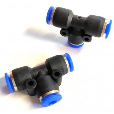 Соединитель (фитинг) пластик Т-образн 10 мм.8888939