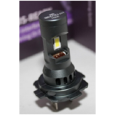 X11-9005 Светодиодные лампы (компл- 2 шт)  25W/1 лампа 12V  (обманка, медное охлаждение)