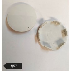 КОЛПАЧOК НА СТУПИЦУ ЛИТОГО ДИСКА D 57 (внешний диаметр 60, внутренний диаметр 58.5)