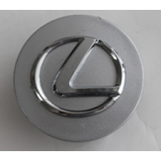 LEXUS (62x55x22) Колпачок на ступицу литого диска с логотипом (серебристый) D050