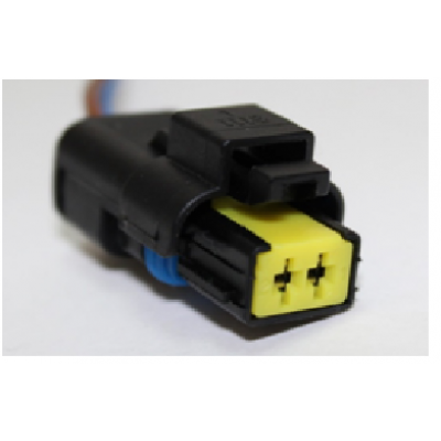 Разъём гнездовой 2-х конт. электр.герметичный096