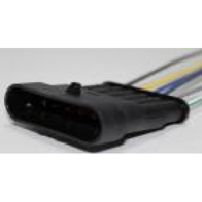 Коннектор 6-контактный герметичный штыревой 379-1