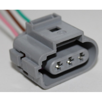 Разъём 3-контактный датчика коленвала VAG (замена 1J0973723G)